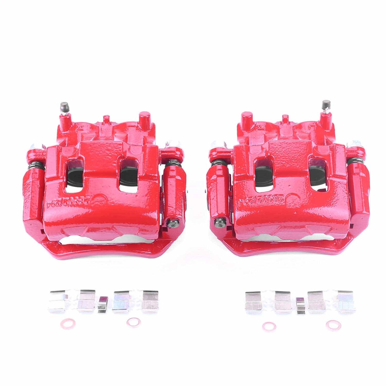 PowerStop Front Red Calipers | 2007–2010 Ford Edge (S5026A)