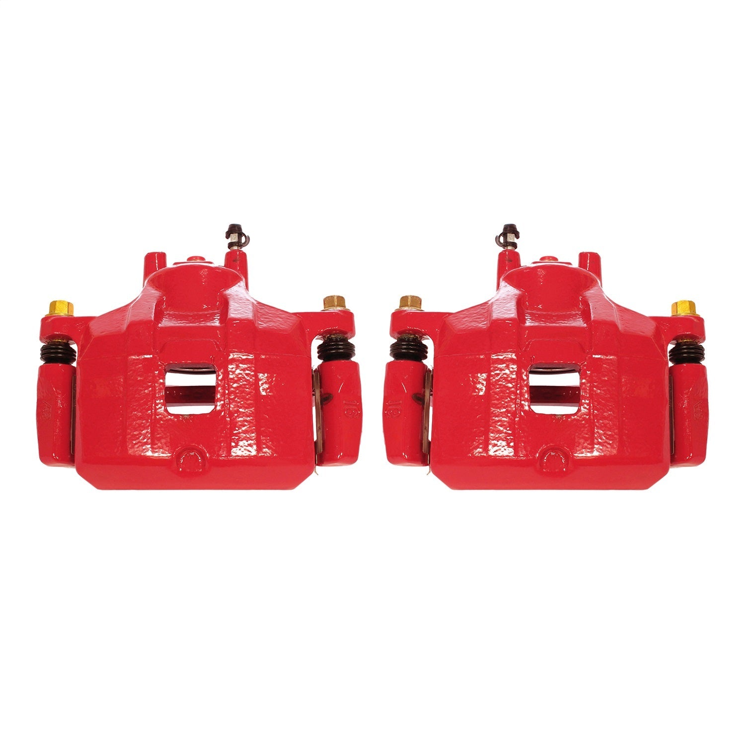 PowerStop Front Red Calipers | 2008–2017 Mitsubishi Lancer (S5032C)