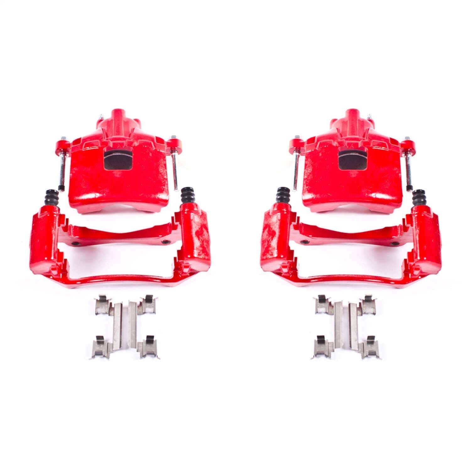 PowerStop Front Red Calipers | 2005–2009 Buick Allure (S5034)
