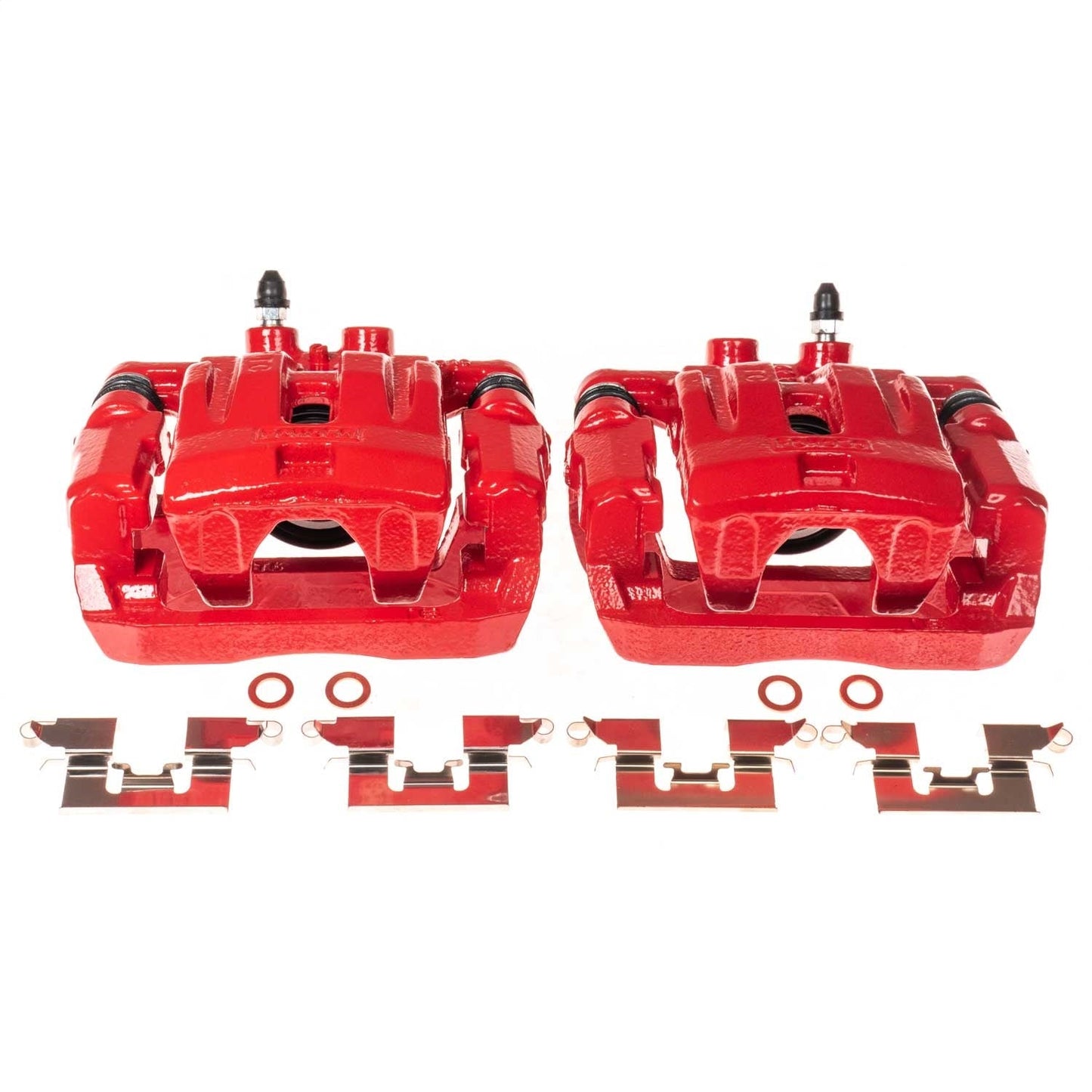 PowerStop Rear Red Calipers | 2007–2010 Ford Edge (S5042)