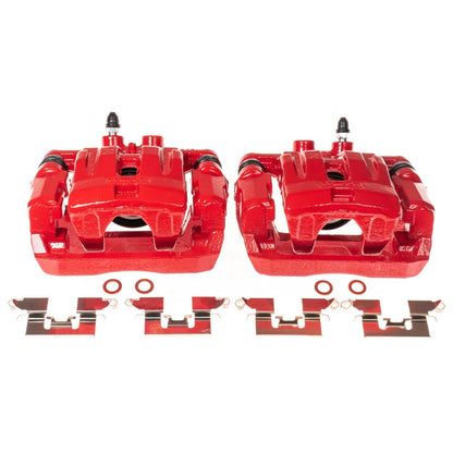 PowerStop Rear Red Calipers | 2007–2010 Ford Edge (S5042)