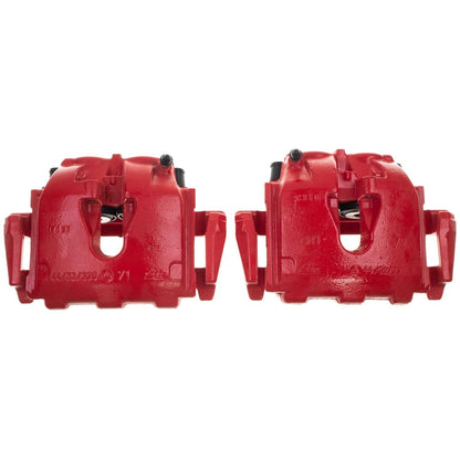 PowerStop Rear Red Calipers | 2007–2011 Dodge Nitro (S5046)