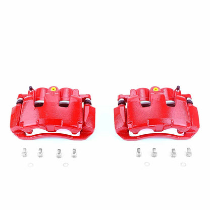 PowerStop Front Red Calipers | 2007–2009 Chrysler Aspen (S5054)