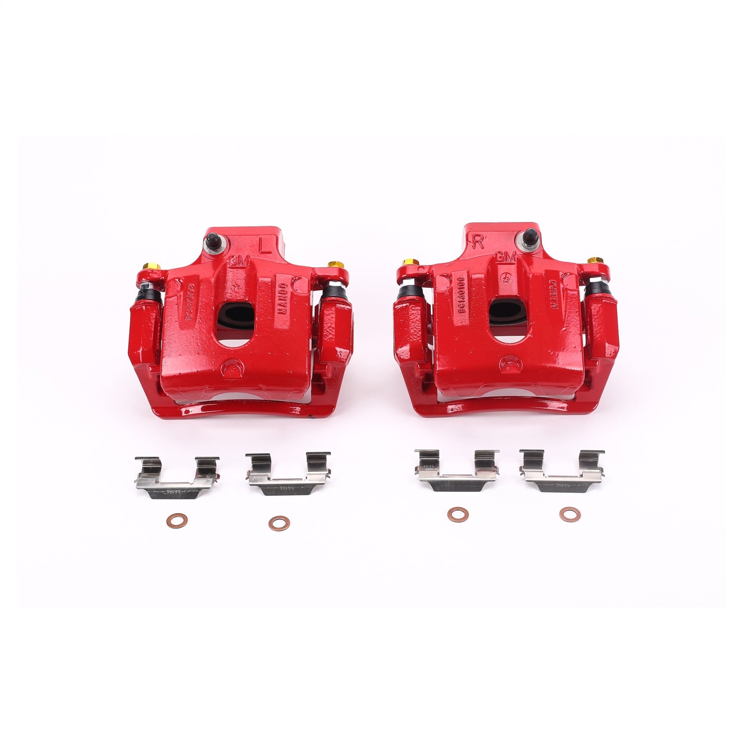 PowerStop Rear Red Calipers | 2008–2016 Buick Enclave (S5058)
