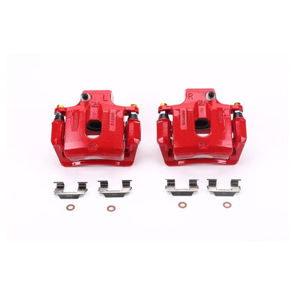 PowerStop Rear Red Calipers | 2008–2016 Buick Enclave (S5058)