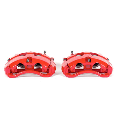 PowerStop Front Red Calipers | 2008–2014 Ford E-150 (S5072)