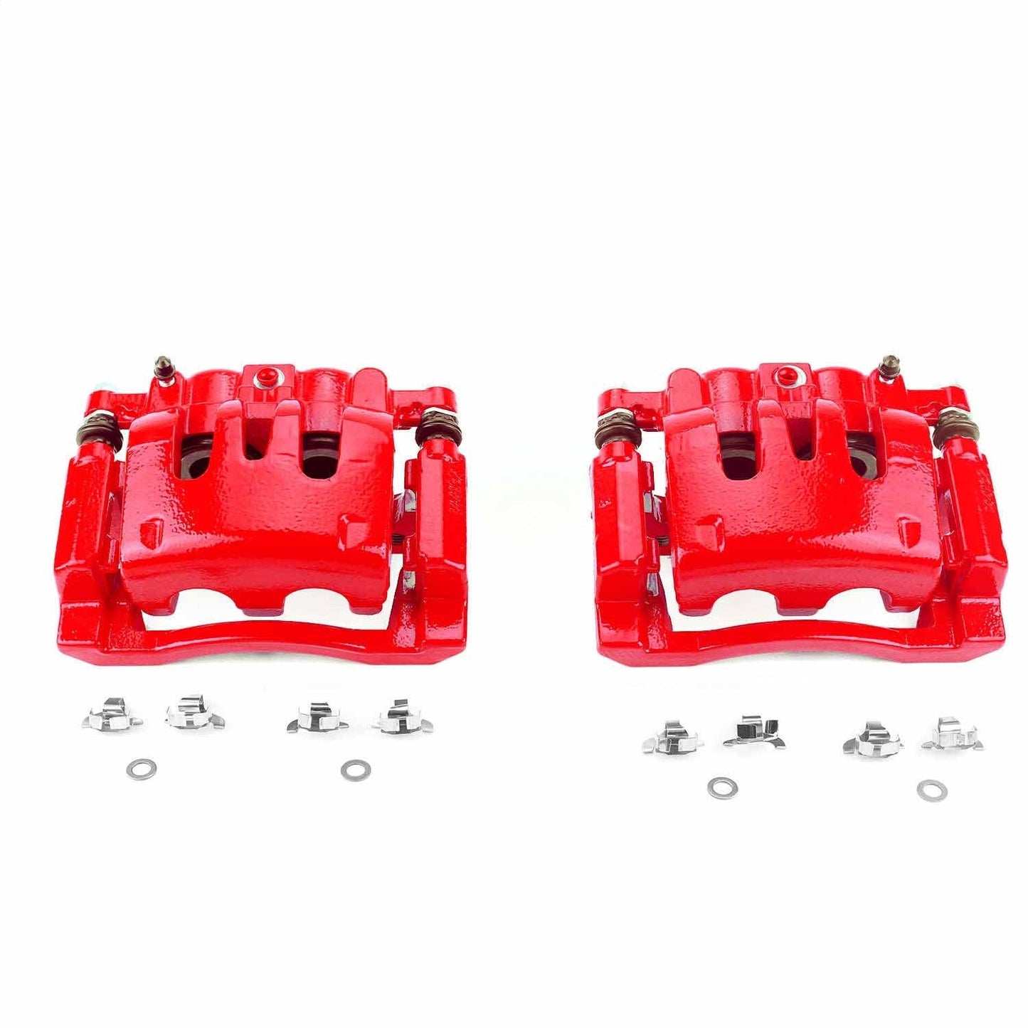 PowerStop Rear Red Calipers | 2008–2012 Ford F-250 Super Duty (S5076)