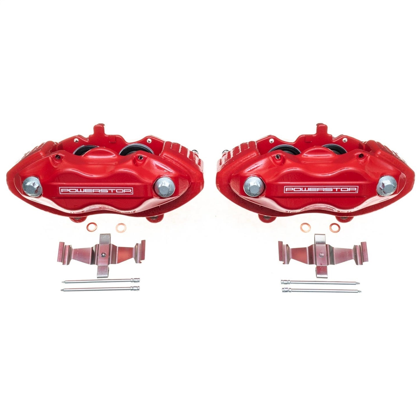 PowerStop Front Red Calipers | 2005–2010 Chrysler 300 (S5086)
