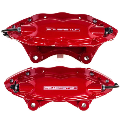 PowerStop Rear Red Caliper Pair | 2009–2015 Cadillac CTS (S5114)