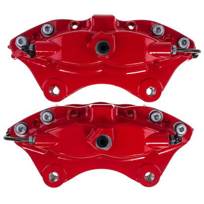 PowerStop Rear Red Caliper Pair | 2009–2015 Cadillac CTS (S5114)