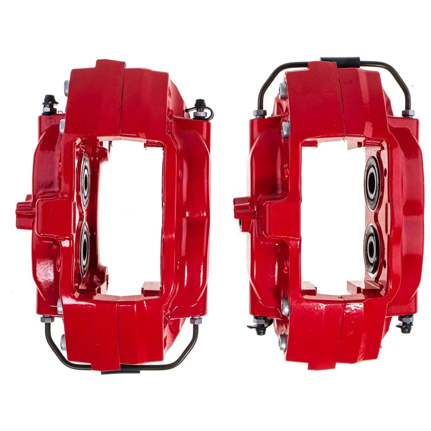 PowerStop Rear Red Caliper Pair | 2009–2015 Cadillac CTS (S5114)