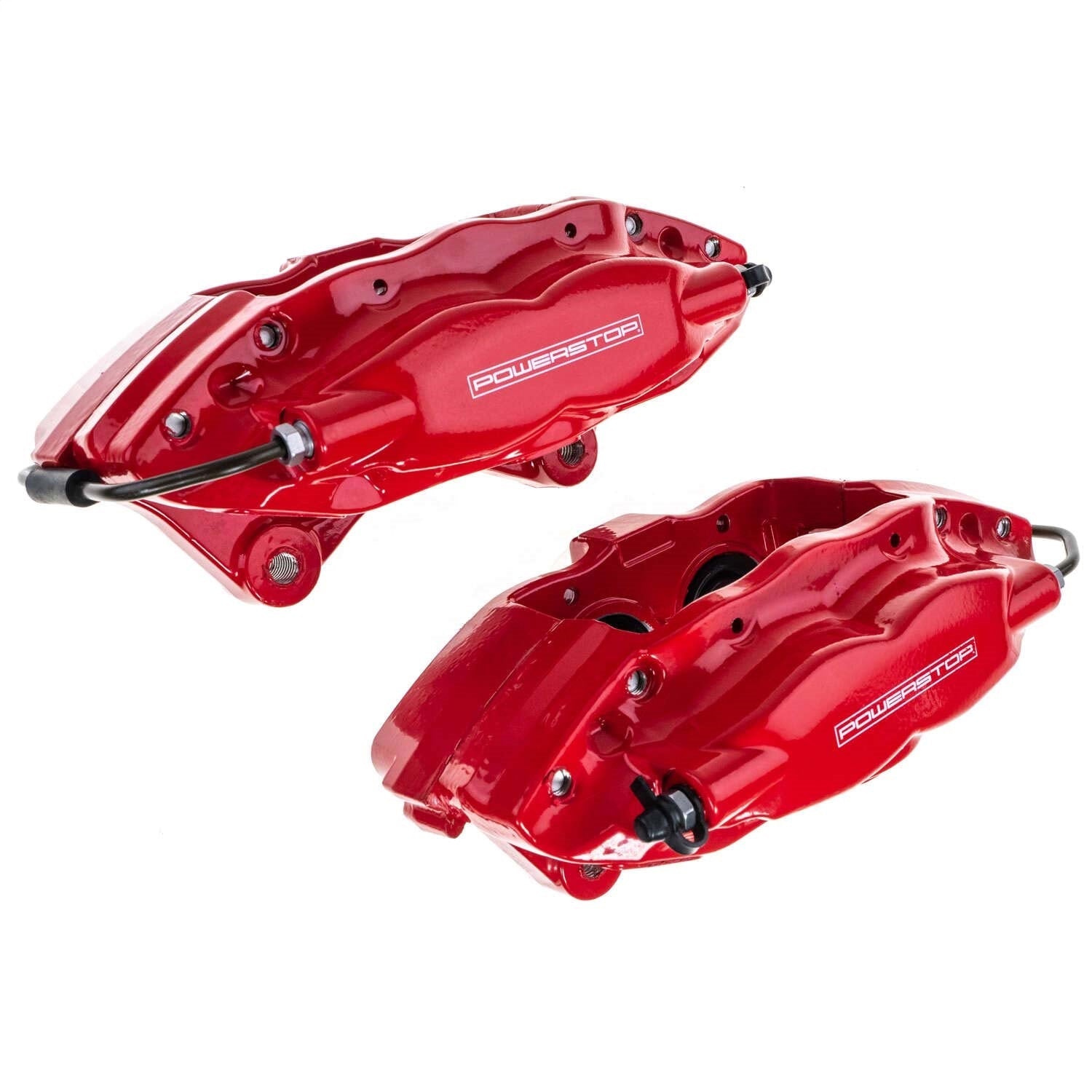 PowerStop Rear Red Caliper Pair | 2009–2015 Cadillac CTS (S5114)