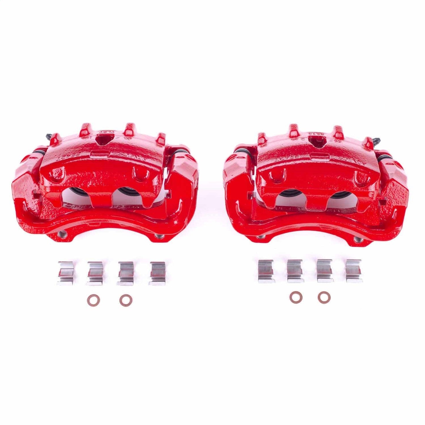 PowerStop Front Red Calipers | 2008–2014 Cadillac CTS (S5116)