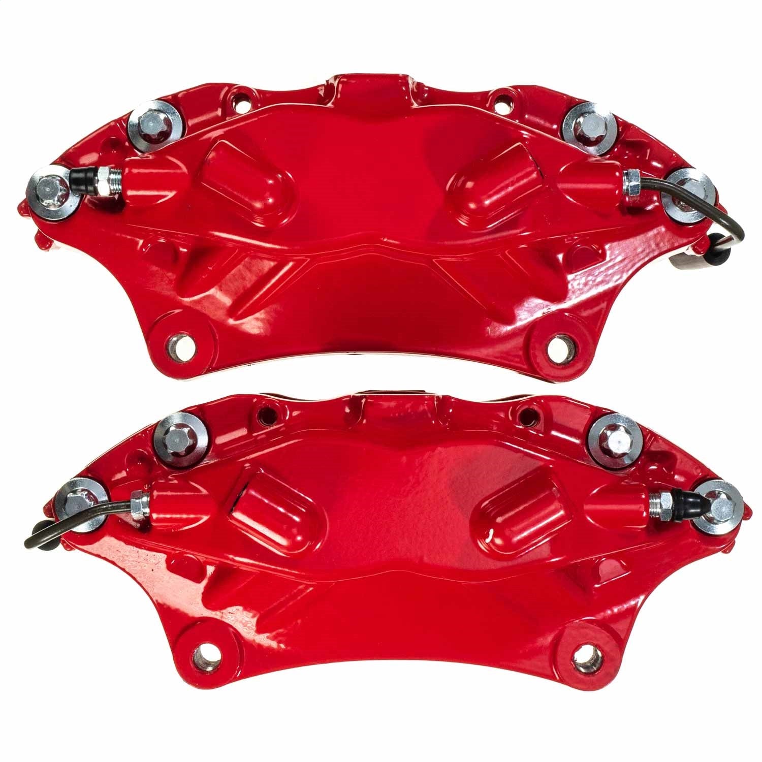 PowerStop Front Red Calipers | 2007–2014 Ford Mustang (S5128)