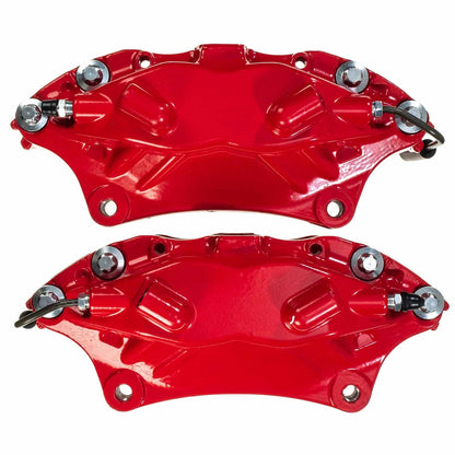 PowerStop Front Red Calipers | 2007–2014 Ford Mustang (S5128)