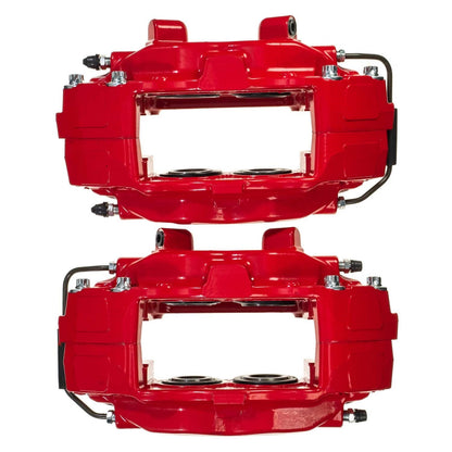 PowerStop Front Red Calipers | 2007–2014 Ford Mustang (S5128)