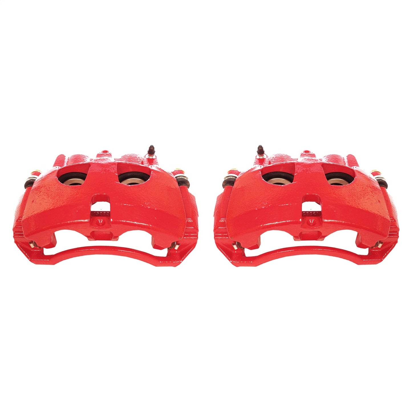 PowerStop Front Red Calipers | 2009–2010 Dodge Ram 2500 (S5172)