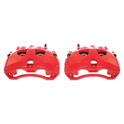 PowerStop Front Red Calipers | 2009–2010 Dodge Ram 2500 (S5172)