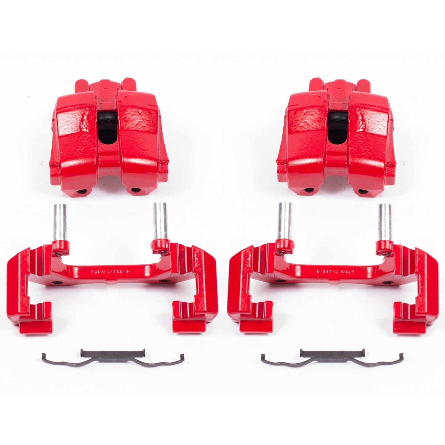 PowerStop Front Red Calipers | 2009–2012 Ford Escape (S5276)