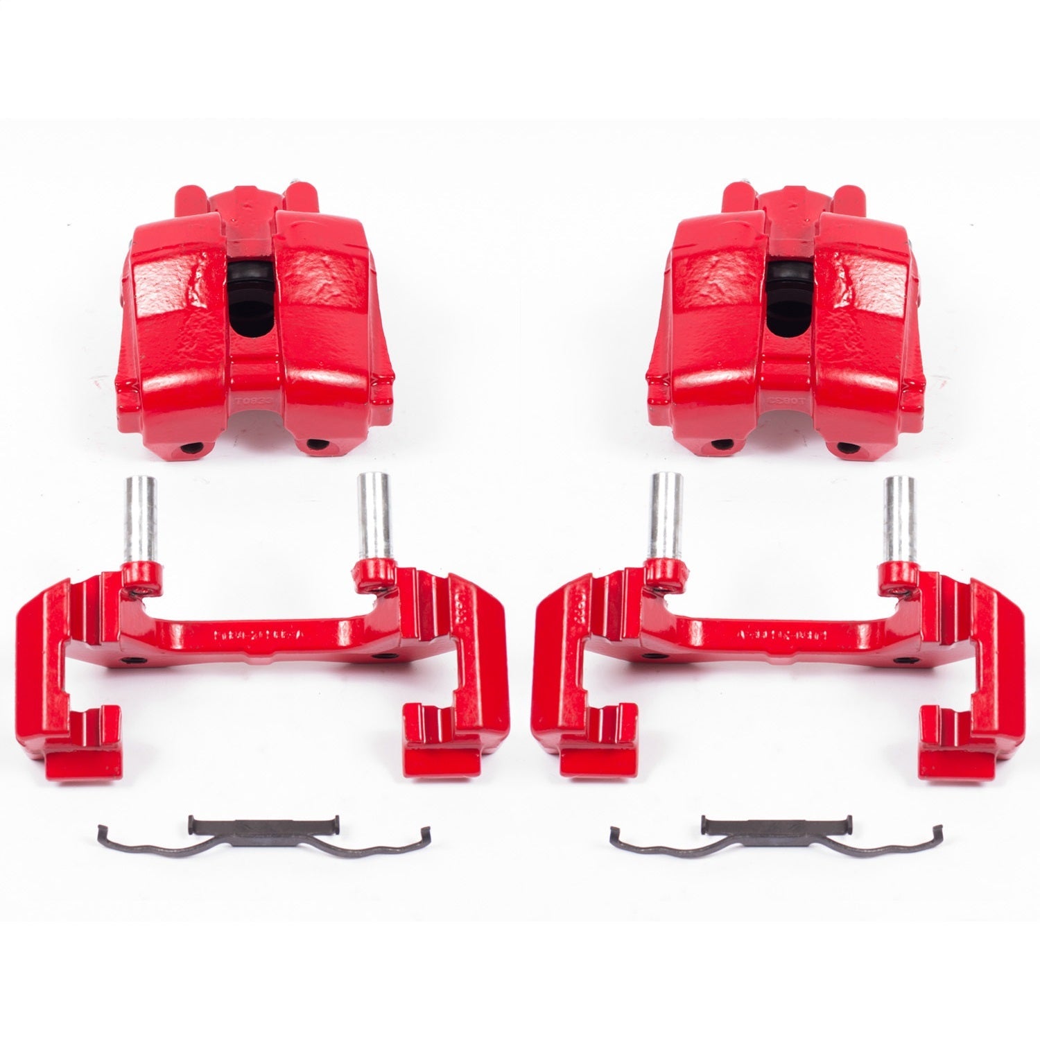 PowerStop Front Red Calipers | 2009–2012 Ford Escape (S5276)