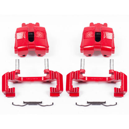 PowerStop Front Red Calipers | 2009–2012 Ford Escape (S5276)