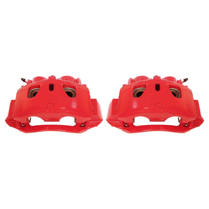 PowerStop Front Red Calipers | 2011–2019 Chevrolet Silverado 2500 HD (S5302)