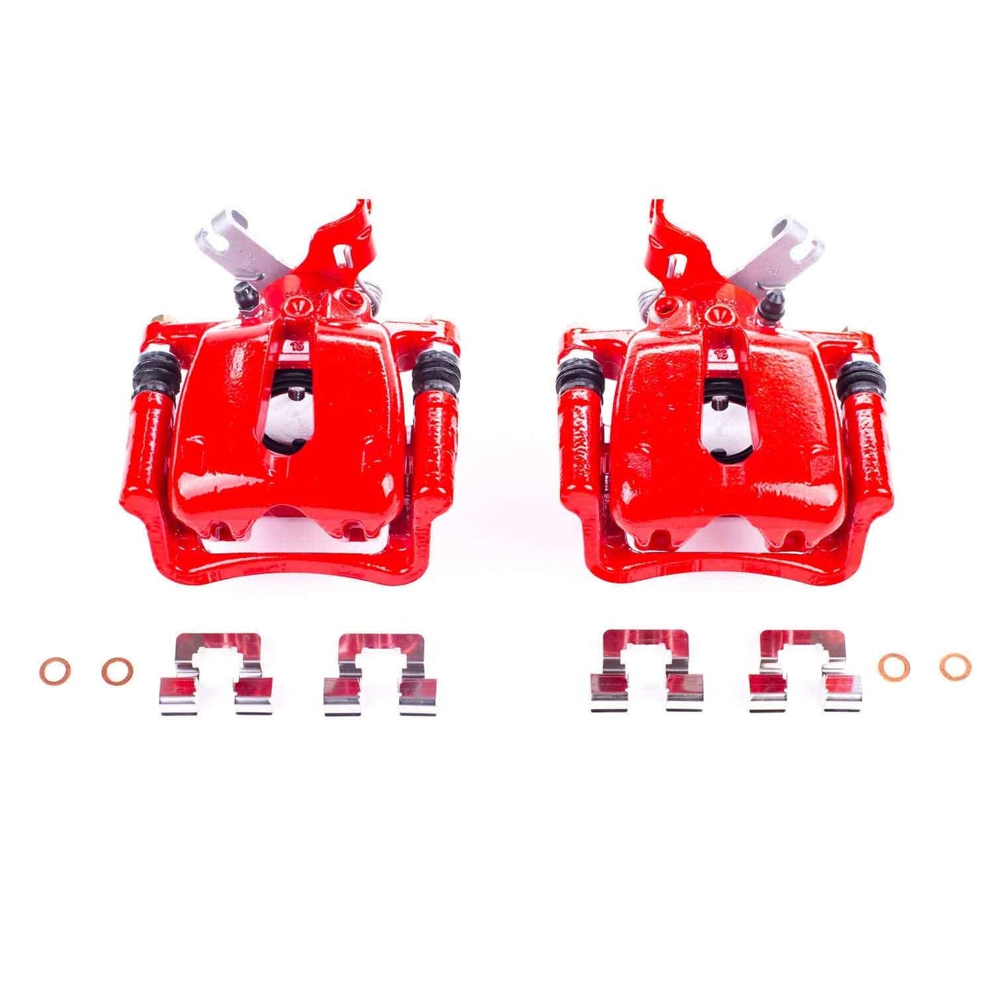 PowerStop Caliper Kit | 2012–2016 Buick LaCrosse Rear Red (S5324)