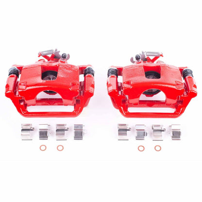 PowerStop Rear Red Calipers | 2012–2016 Chrysler Town & Country (S5398)
