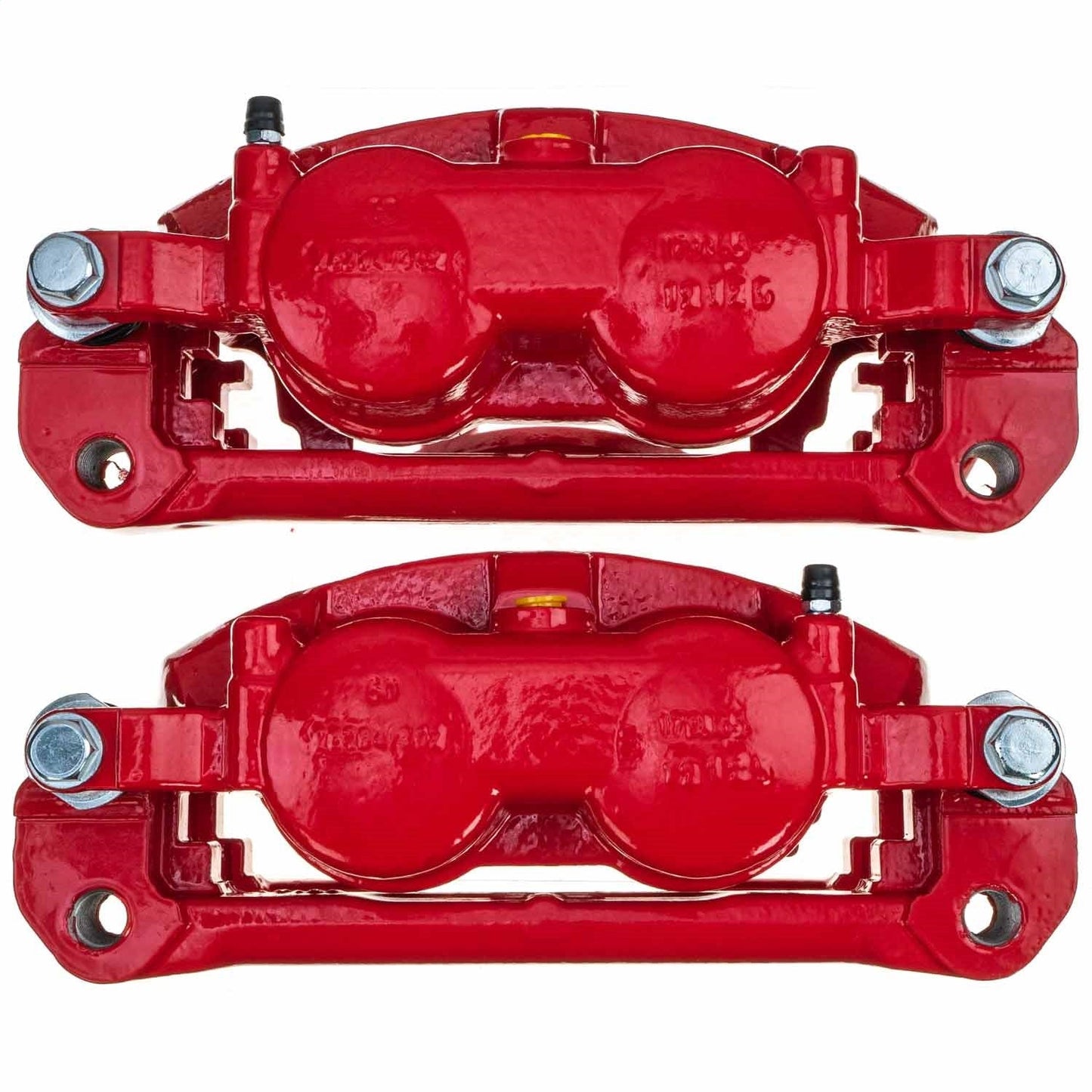 PowerStop Front Red Caliper Pair | 2012–2016 Ford F-250 Super Duty (S5486)