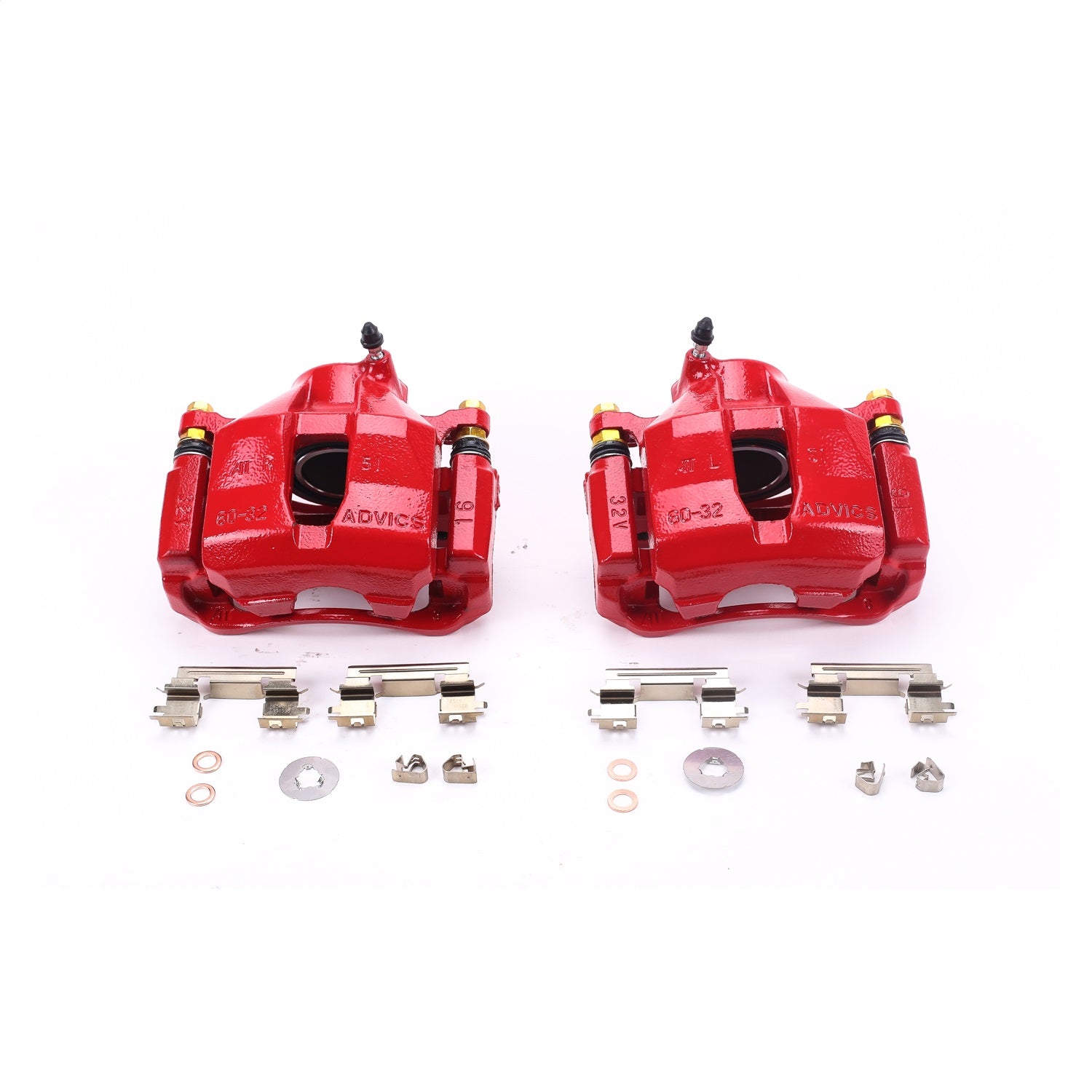 PowerStop Front Red Calipers | 2006 Lexus GS300 (S6040)
