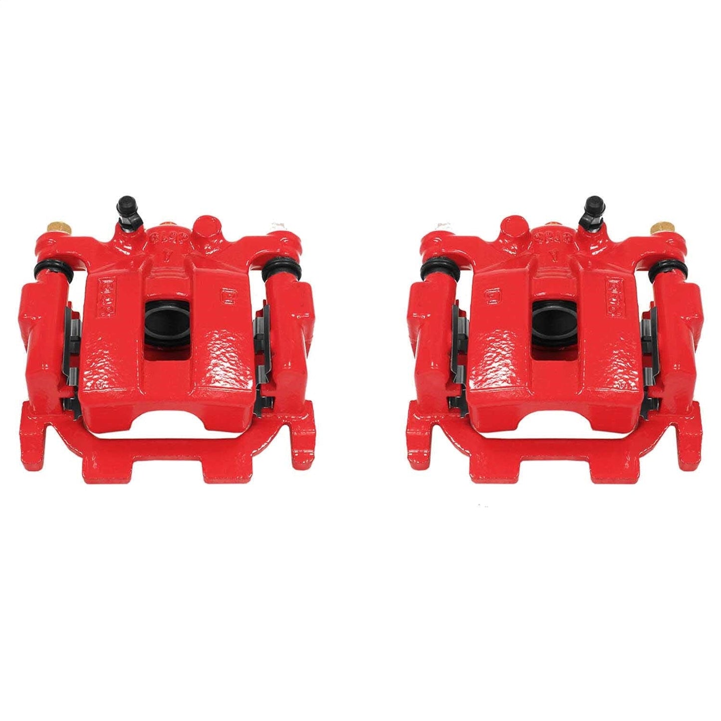 PowerStop Rear Red Calipers | 2009–2014 Nissan Maxima (S6240)