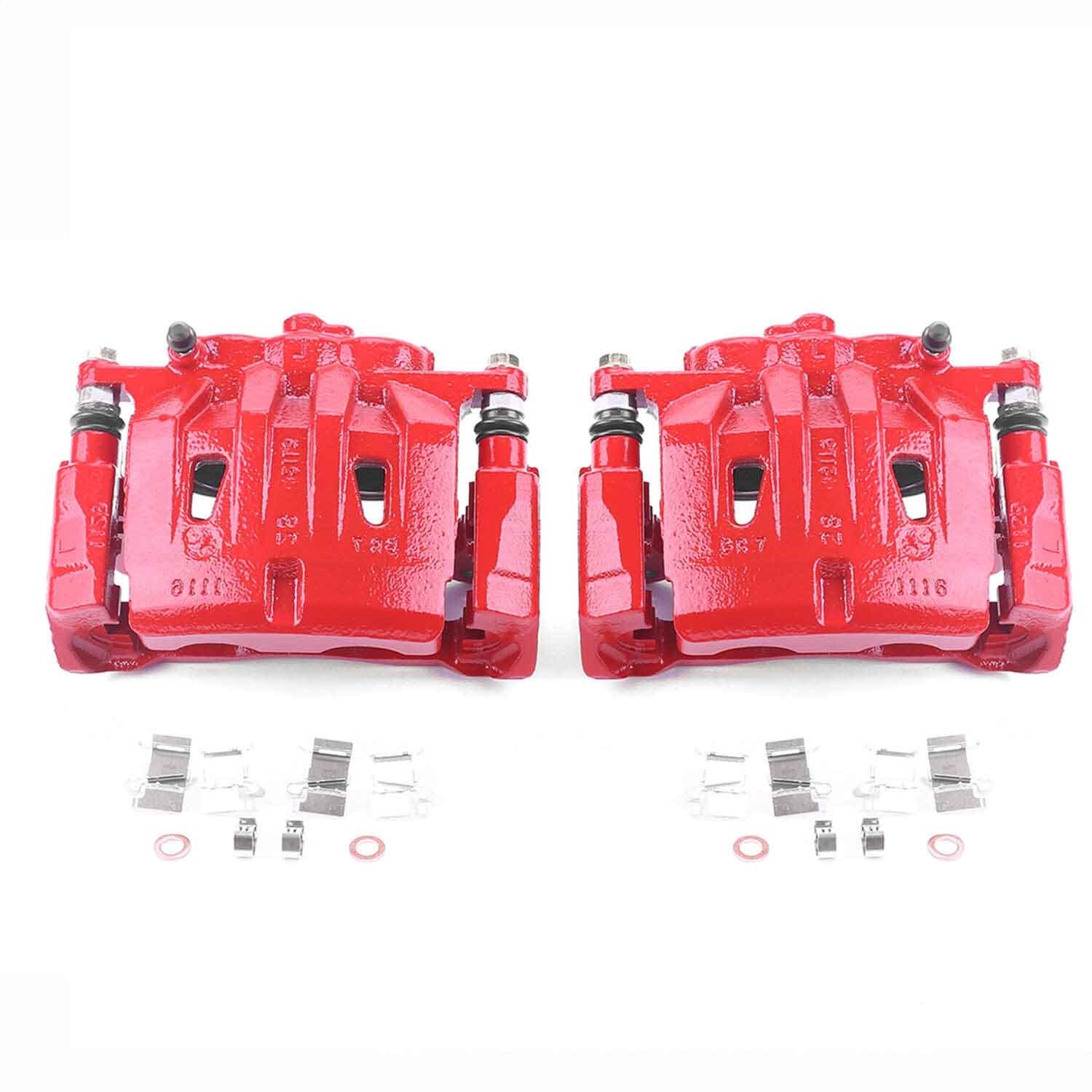 PowerStop Calipers | 2010–2018 Lexus RX350 Front Red (S6274)