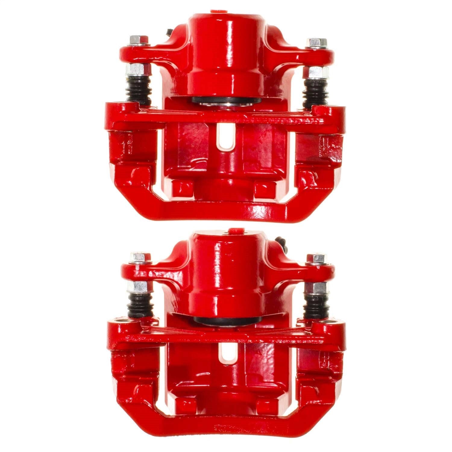 PowerStop Rear Red Caliper Pair | 2010–2014 Subaru Outback (S6376)