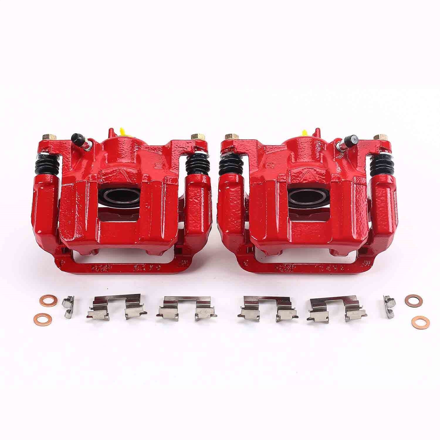PowerStop Rear Red Calipers | 2011–2017 Honda Odyssey (S6446)