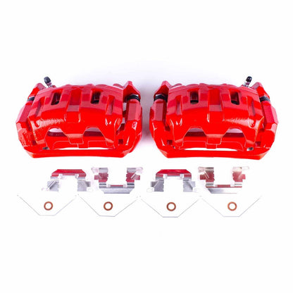PowerStop Front Red Calipers | 2011–2017 Honda Odyssey (S6448)