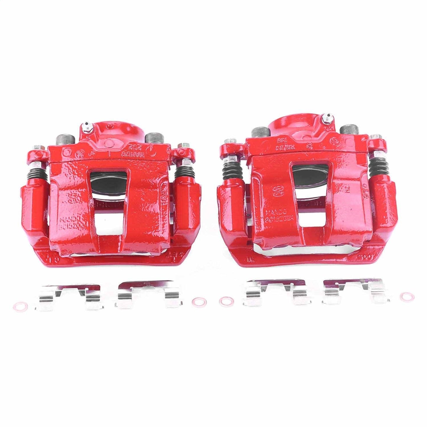PowerStop Front Red Calipers | 2011–2015 Hyundai Sonata (S6460)