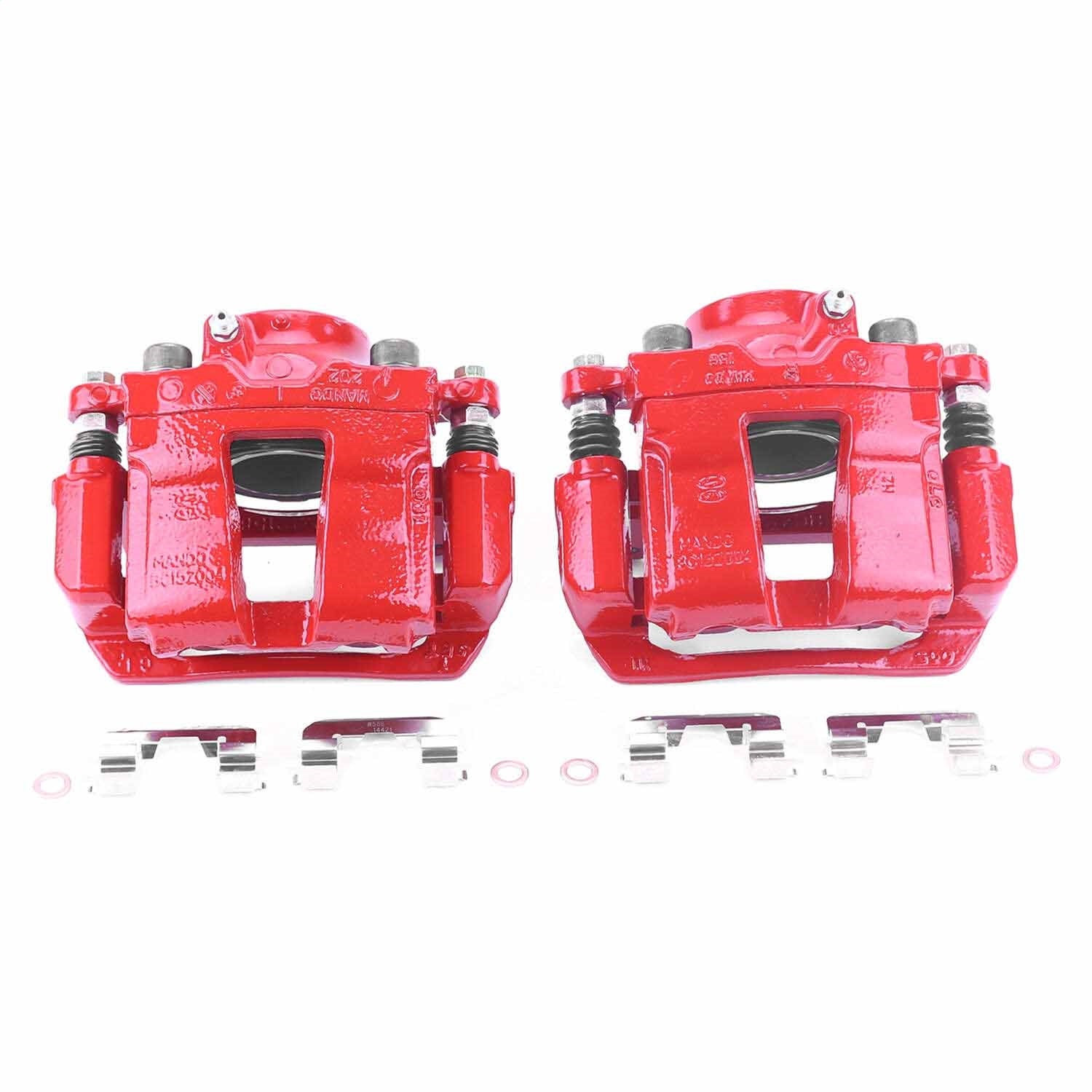 PowerStop Front Red Calipers | 2011–2015 Hyundai Sonata (S6460)