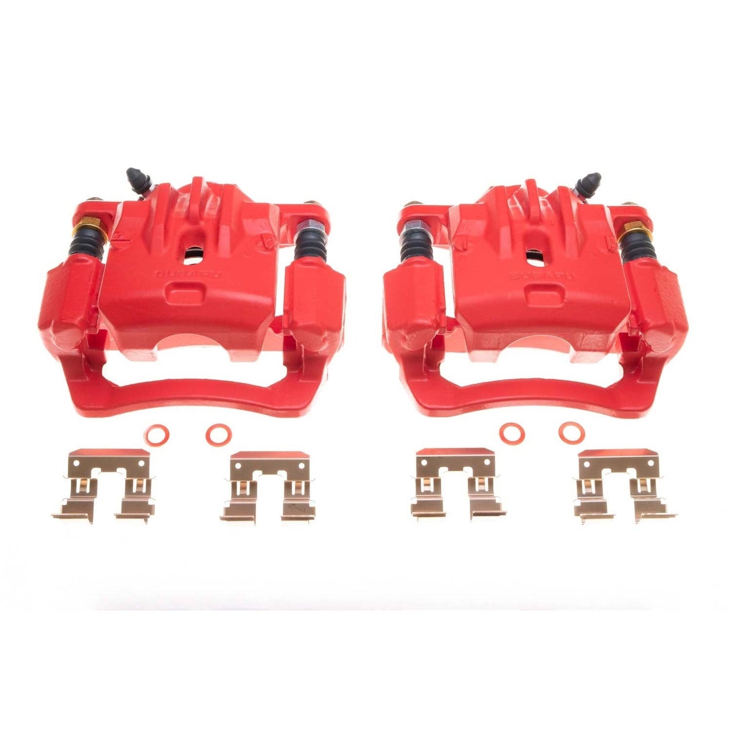 PowerStop Rear Red Calipers | 2016–2018 Subaru Crosstrek (S7028)