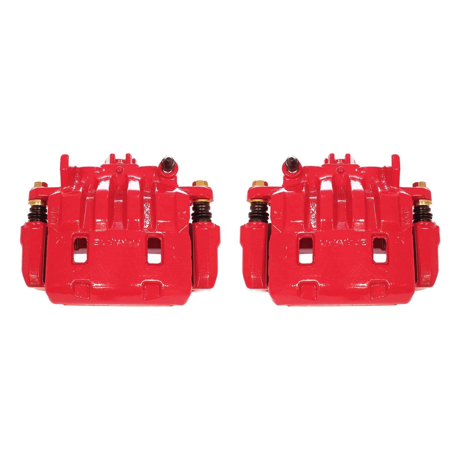 PowerStop Front Red Calipers | 2013–2016 Scion FR-S (S7084)