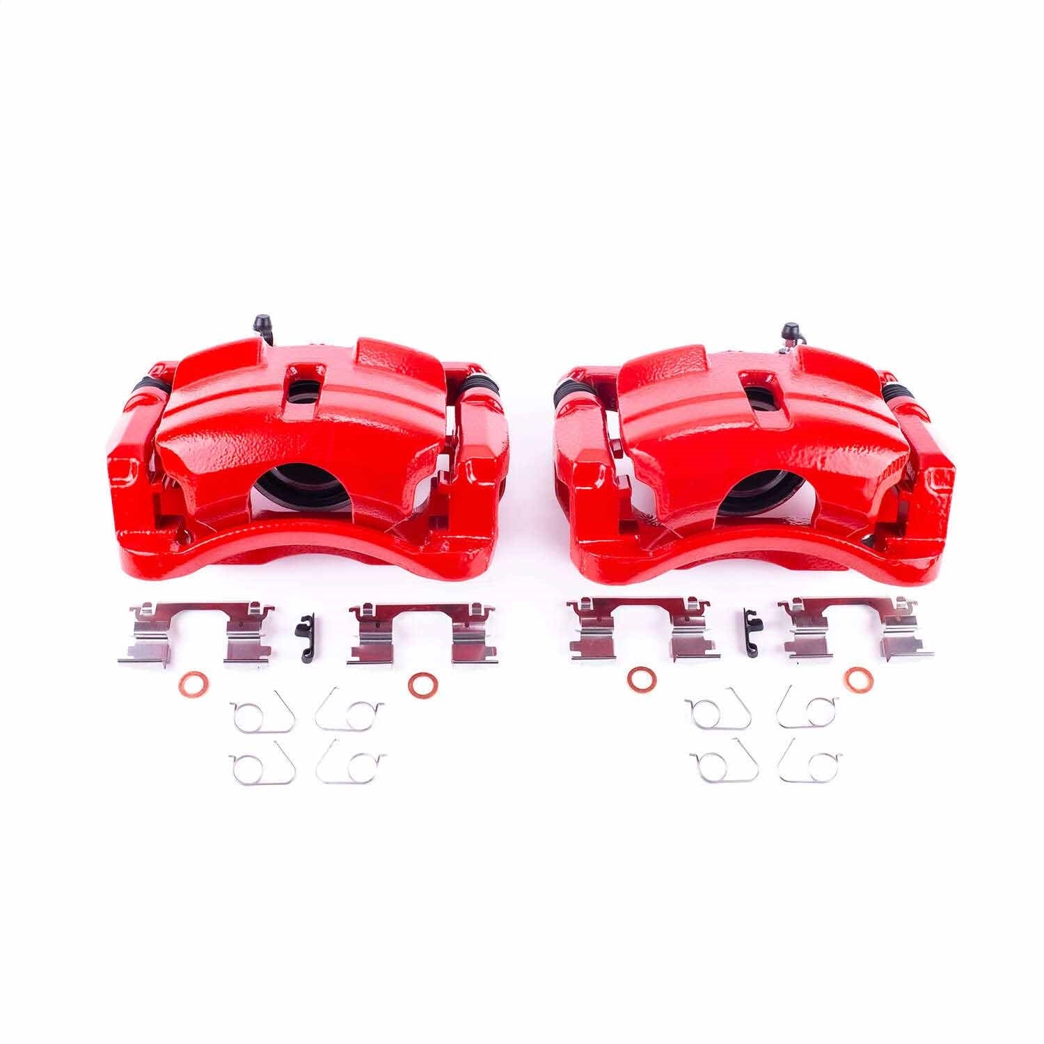 PowerStop Front Red Calipers | 2014–2018 Nissan Rogue (S7148)