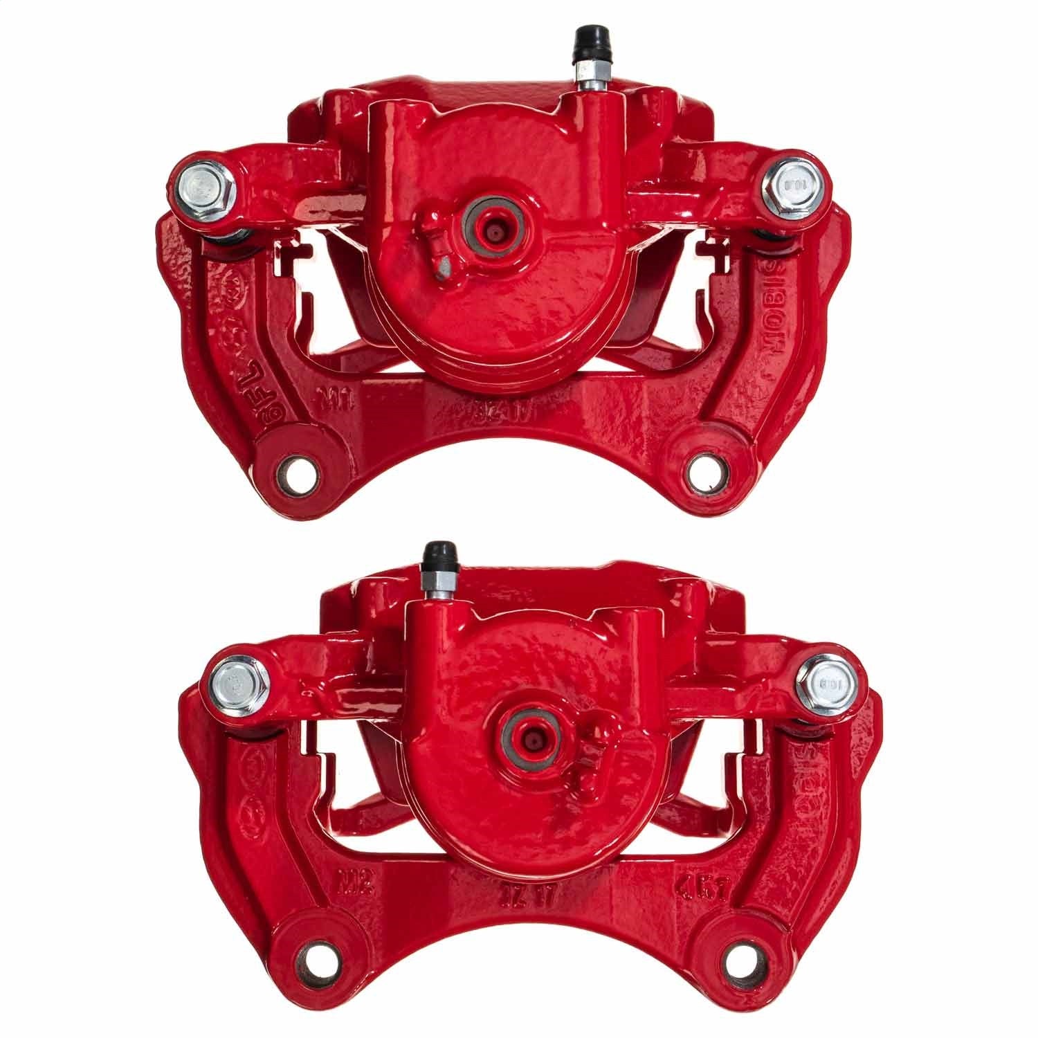 PowerStop Front Red Caliper Pair | 2016–2019 Kia Optima (S7170)