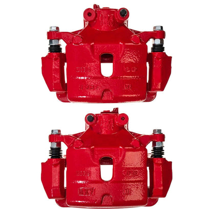 PowerStop Front Red Caliper Pair | 2016–2019 Kia Optima (S7170)