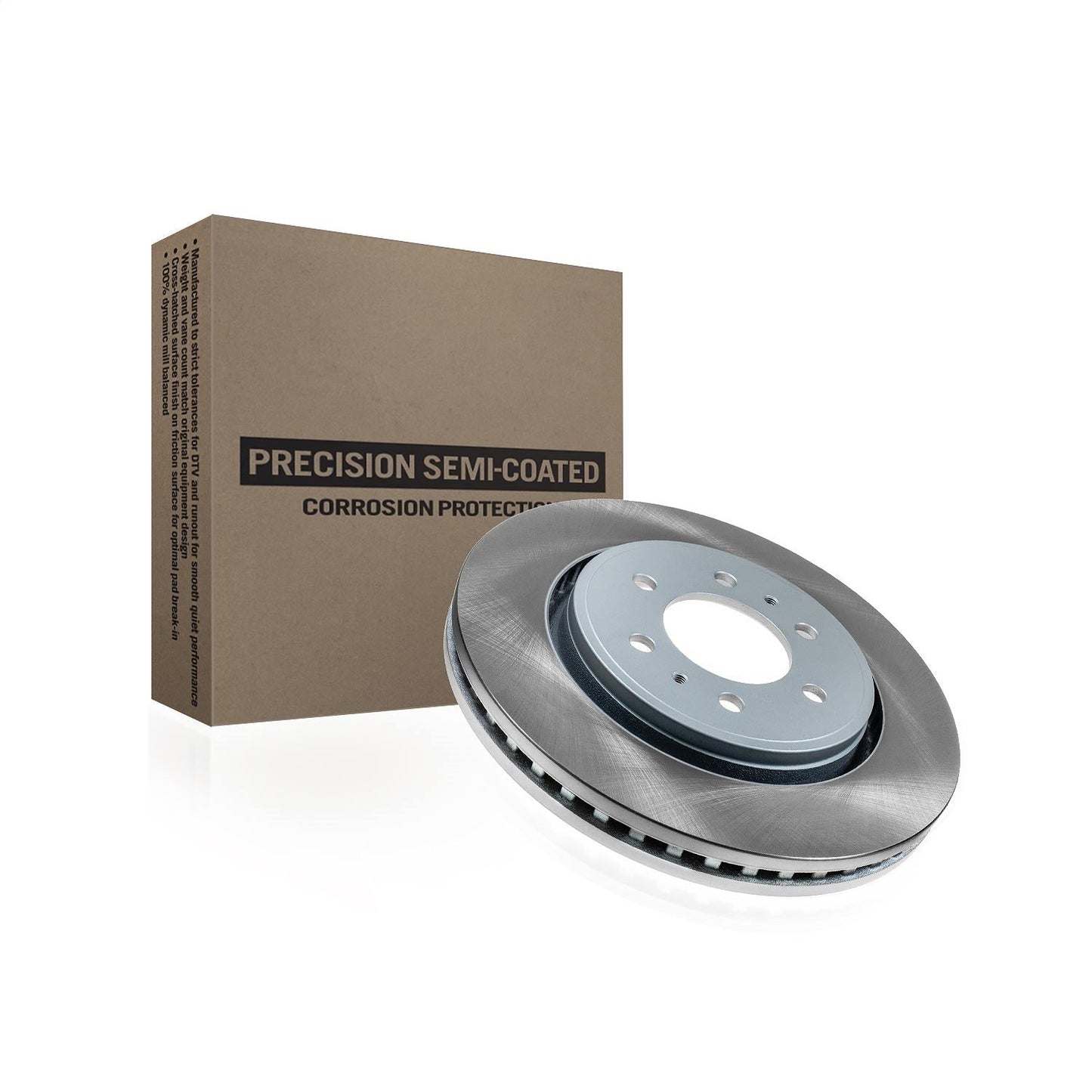 PowerStop Rear Semi Coated Rotor | Hyundai Elantra (11-20) (JBR1563SCR)