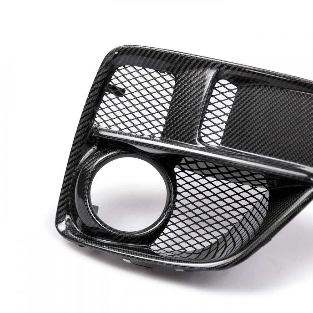 Seibon Carbon Fiber Fog Light Surround | 2015-2017 Subaru WRX/STI (FLS15SBIMP)