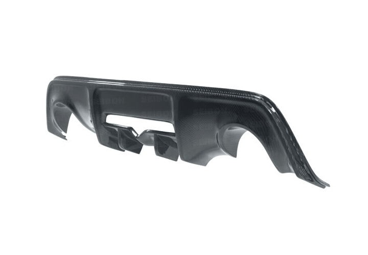 Seibon Carbon Fiber Rear Diffuser Cover | Subaru BRZ / FRS (12-13) (RDC1213SCNFRS)