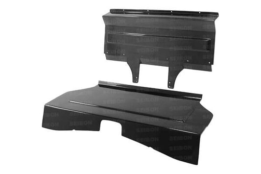 Seibon Carbon Fiber Rear Seat Panel (Subaru BRZ / Scion FR-S 13-20) BSP1213SCNFRS