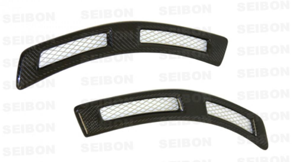 Seibon Carbon Fiber Fender Ducts | 2008-2015 Mitsubishi Evo X (FD0809MITEVOX)
