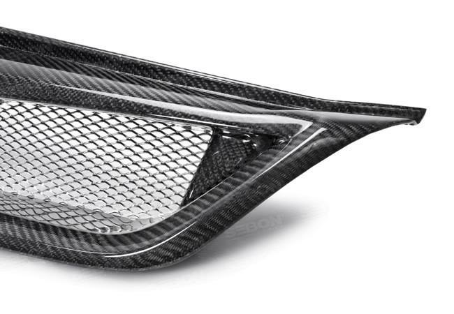 Seibon Carbon Fiber Front Grill | 2011-2014 Subaru WRX & STI (FG0809SBIMP4D-STI)