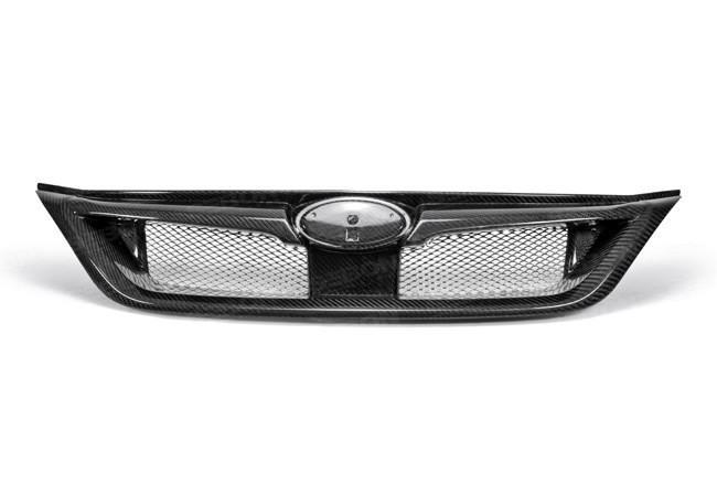 Seibon Carbon Fiber Front Grill | 2011-2014 Subaru WRX & STI (FG0809SBIMP4D-STI)
