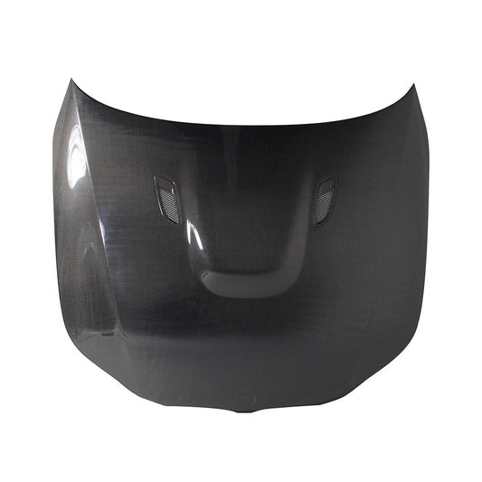Seibon BM-Style Carbon Fiber Hood | 2004-2010 BMW 5 Series / M5 4 dr E60 (HD0407BMWE60-BM)